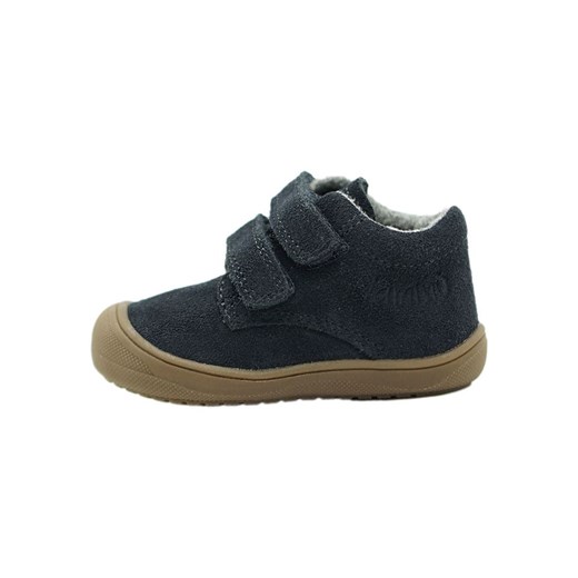 lamino Skórzane sneakersy w kolorze granatowym ze sklepu Limango Polska w kategorii Buty zimowe dziecięce - zdjęcie 185792087