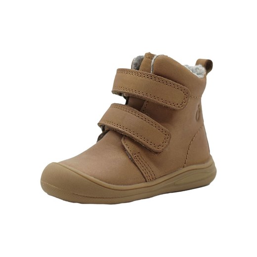 lamino Skórzane botki w kolorze jasnobrązowym Lamino 21 wyprzedaż Limango Polska