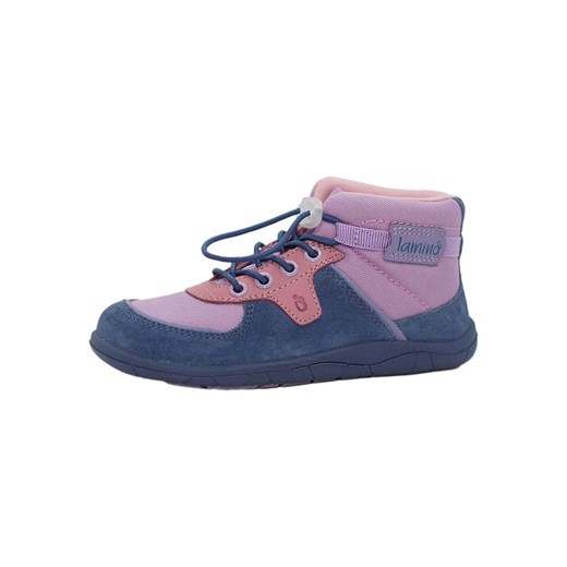 lamino Skórzane buty w kolorze fioletowo-granatowym do chodzenia na boso Lamino 26 okazyjna cena Limango Polska
