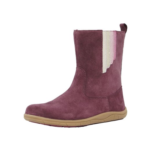 lamino Skórzane botki w kolorze różowym do chodzenia na boso Lamino 28 okazyjna cena Limango Polska