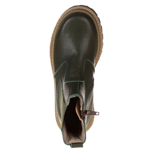 lamino Skórzane sztyblety w kolorze khaki Lamino 30 promocyjna cena Limango Polska