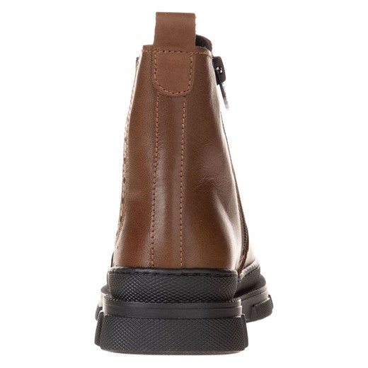 lamino Skórzane sztyblety w kolorze jasnobrązowym Lamino 32 okazja Limango Polska