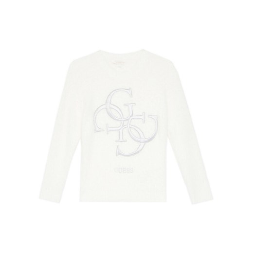 Guess Sweter J5BR07 Z0720 Écru Regular Fit ze sklepu MODIVO w kategorii Swetry dziewczęce - zdjęcie 185792825