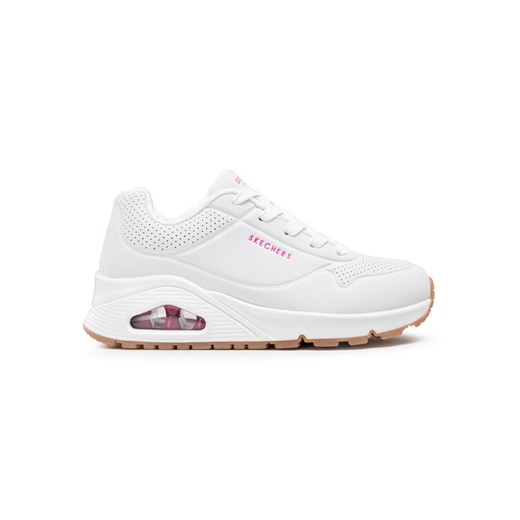 Skechers Sneakersy Stand On Air 310024L/WHP Biały ze sklepu MODIVO w kategorii Buty sportowe dziecięce - zdjęcie 185792837