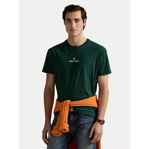 Polo Ralph Lauren T-Shirt 710981370006 Zielony Classic Fit ze sklepu MODIVO w kategorii T-shirty męskie - zdjęcie 185792869