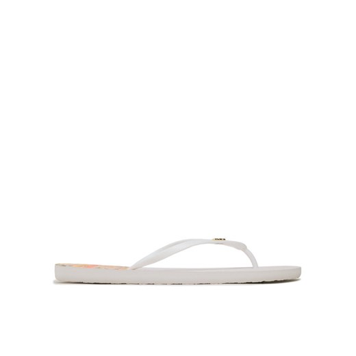 Roxy Japonki ARJL100950 Biały ze sklepu MODIVO w kategorii Klapki damskie - zdjęcie 185792895