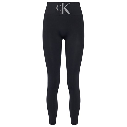 Calvin Klein Legginsy 701233380 Czarny Slim Fit ze sklepu MODIVO w kategorii Spodnie damskie - zdjęcie 185792959