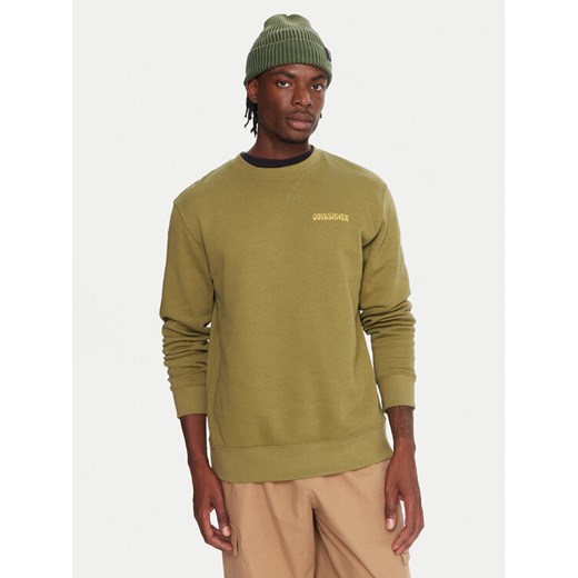 Quiksilver Bluza Salt Water Graphic EQYFT05127 Zielony Comfort Fit ze sklepu MODIVO w kategorii Bluzy męskie - zdjęcie 185792976