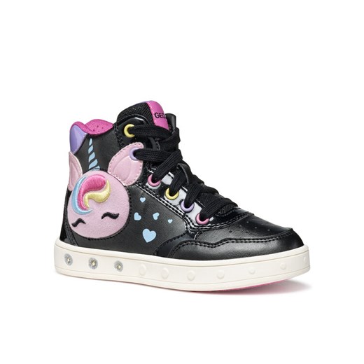 Geox Sneakersy J Skylin J568WD 0NFKN C9240 D Czarny Geox 32 MODIVO