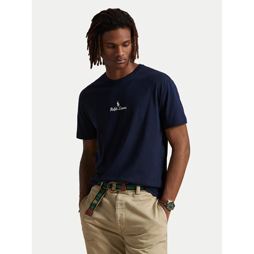Polo Ralph Lauren T-Shirt 710981370002 Granatowy Classic Fit ze sklepu MODIVO w kategorii T-shirty męskie - zdjęcie 185792985