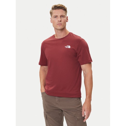 The North Face T-Shirt Redbox NF0A87NP Czerwony Regular Fit ze sklepu MODIVO w kategorii T-shirty męskie - zdjęcie 185793047