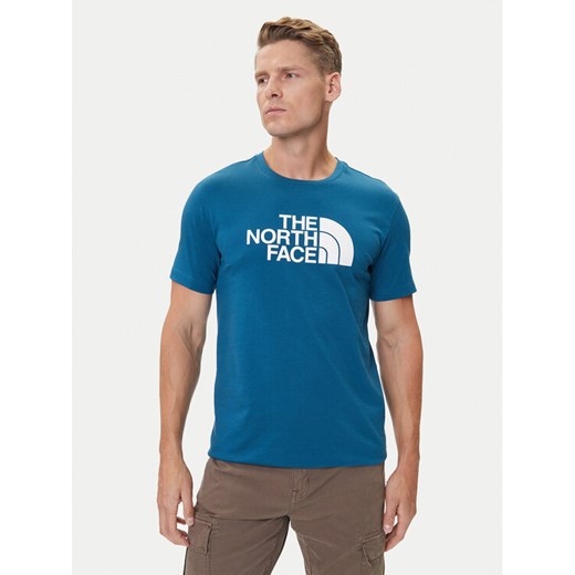 The North Face T-Shirt Easy NF0A8A6C Niebieski Regular Fit ze sklepu MODIVO w kategorii T-shirty męskie - zdjęcie 185793056