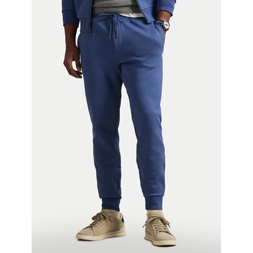 Polo Ralph Lauren Spodnie dresowe 710881518063 Niebieski Regular Fit ze sklepu MODIVO w kategorii Spodnie męskie - zdjęcie 185793069