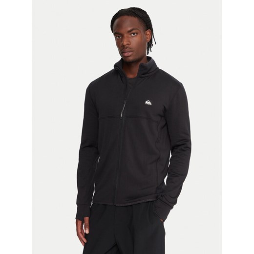 Quiksilver Bluza techniczna Steep Point EQYPF03078 Czarny Slim Fit ze sklepu MODIVO w kategorii Bluzy męskie - zdjęcie 185793078