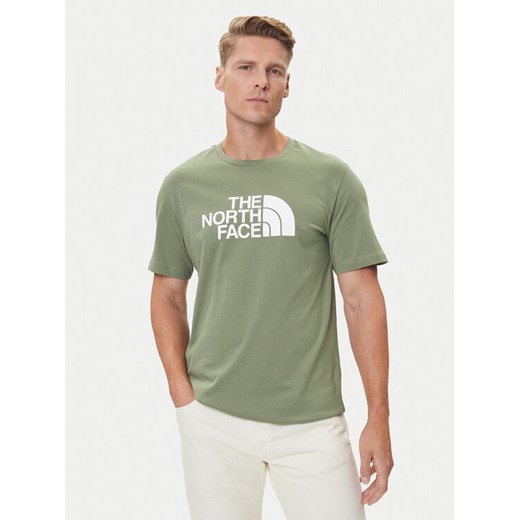 The North Face T-Shirt Easy NF0A8A6C Zielony Regular Fit ze sklepu MODIVO w kategorii T-shirty męskie - zdjęcie 185793089