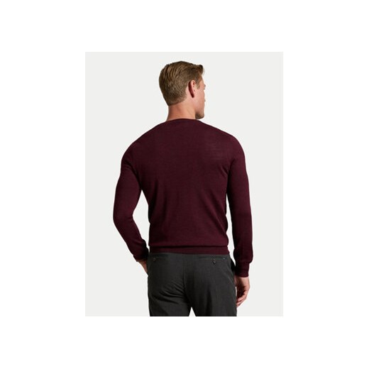 Polo Ralph Lauren Sweter 710946143005 Bordowy Slim Fit Polo Ralph Lauren L MODIVO
