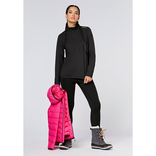 Chiemsee Bluza polarowa w kolorze czarnym ze sklepu Limango Polska w kategorii Bluzy damskie - zdjęcie 185794585
