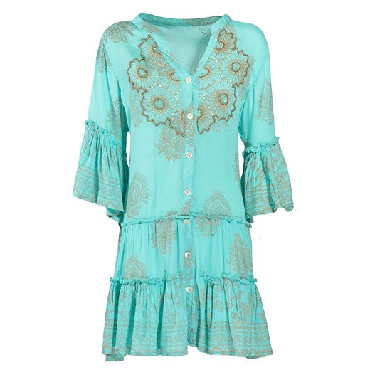 BLE Sukienka w kolorze turkusowym ze sklepu Limango Polska w kategorii Sukienki - zdjęcie 185794609