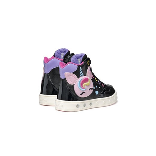 Geox Sneakersy J Skylin J568WD 0NFKN C9240 D Czarny Geox 32 MODIVO