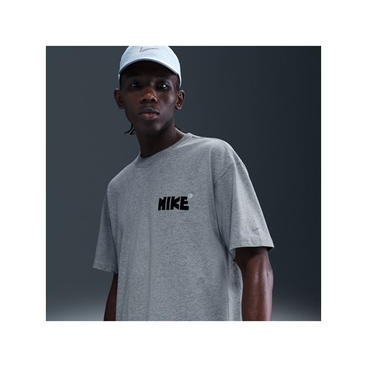 Męski T-shirt do biegania Nike - Szary ze sklepu Nike poland w kategorii T-shirty męskie - zdjęcie 185795656