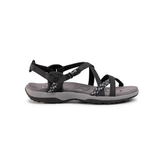 Sandały Skechers Reggae Slim 40955/BLK Czarny ze sklepu eobuwie.pl w kategorii Sandały damskie - zdjęcie 185796197