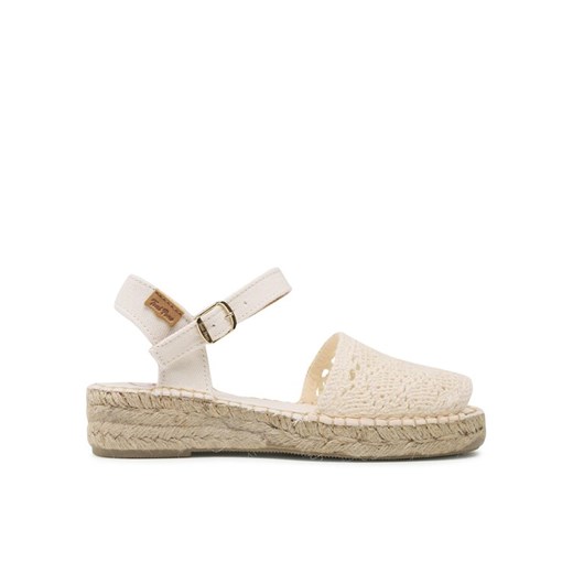 Espadryle Toni Pons Eulalia Écru ze sklepu eobuwie.pl w kategorii Espadryle damskie - zdjęcie 185796205