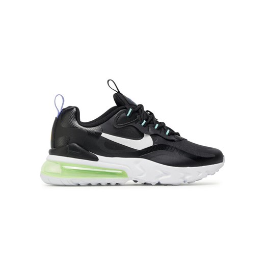 Sneakersy Nike Air Max 270 React (GS) CZ4212 001 Czarny ze sklepu eobuwie.pl w kategorii Buty sportowe dziecięce - zdjęcie 185796249