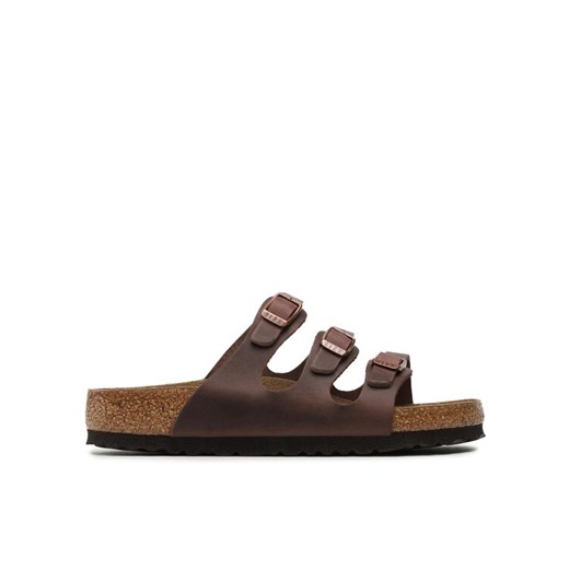 Klapki Birkenstock Florida 53901 Brązowy 36 eobuwie.pl