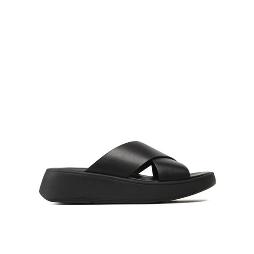 Klapki FitFlop F-MODE FW5-090 Czarny ze sklepu eobuwie.pl w kategorii Klapki damskie - zdjęcie 185796316