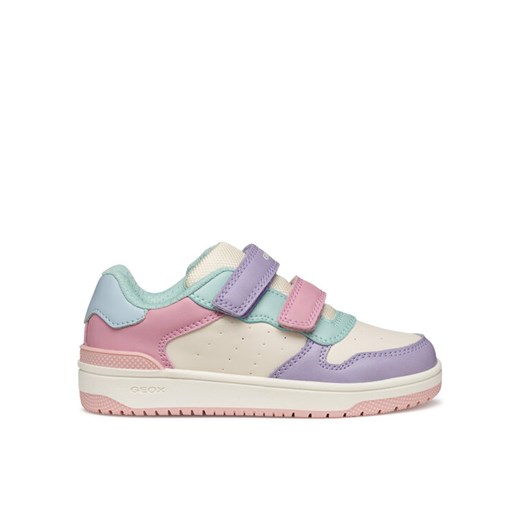 Sneakersy Geox J Washiba J45HXB 000BC C8343 D Różowy ze sklepu eobuwie.pl w kategorii Buty sportowe dziecięce - zdjęcie 185796388