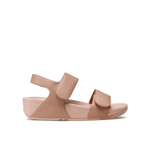Sandały FitFlop LULU FV8-137 Beżowy ze sklepu eobuwie.pl w kategorii Sandały damskie - zdjęcie 185796407
