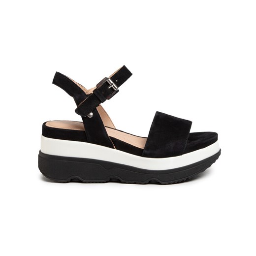 Geox Sandały D Gardenia C D02HBC 00021 C9999 Czarny ze sklepu MODIVO w kategorii Espadryle damskie - zdjęcie 185797139