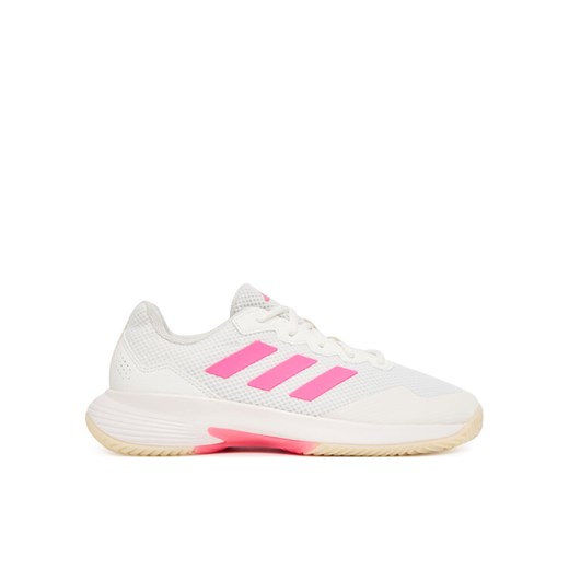 adidas Buty do tenisa Gamecourt 2.0 JP7723 Biały ze sklepu MODIVO w kategorii Buty sportowe damskie - zdjęcie 185797198