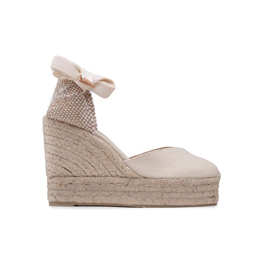 Castañer Espadryle Chiara/8ED/001 020992-203-35 Biały ze sklepu MODIVO w kategorii Espadryle damskie - zdjęcie 185797225