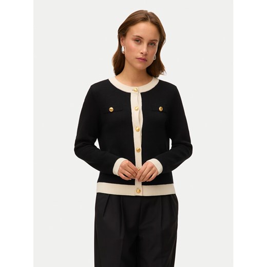 Vero Moda Kardigan Oli 10336384 Czarny Regular Fit ze sklepu MODIVO w kategorii Swetry damskie - zdjęcie 185797228