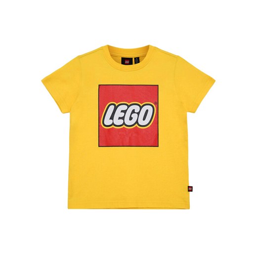 LEGO T-Shirt 12011363 Żółty Regular Fit ze sklepu MODIVO w kategorii T-shirty chłopięce - zdjęcie 185797266