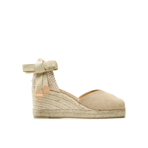 Castañer Espadryle Bilina/6/002 023003-2017 Beżowy ze sklepu MODIVO w kategorii Espadryle damskie - zdjęcie 185797298