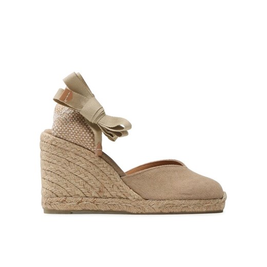 Castañer Espadryle Chiara/8/002 021669-2017 Beżowy ze sklepu MODIVO w kategorii Espadryle damskie - zdjęcie 185797316