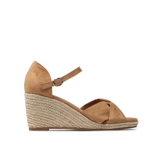 Clara Barson Espadryle WSS20524-01ECO Brązowy ze sklepu MODIVO w kategorii Espadryle damskie - zdjęcie 185797345