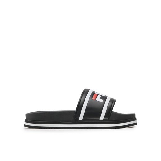 Fila Klapki Morro Bay Zeppa Wmn FFW0048 Czarny ze sklepu MODIVO w kategorii Klapki męskie - zdjęcie 185797356