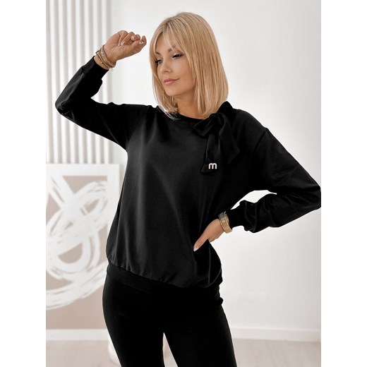 bluza moonlight czarna one size ze sklepu UBRA w kategorii Bluzy damskie - zdjęcie 185798675