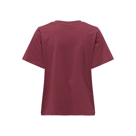 JDY Koszulka &quot;Pisa&quot; w kolorze ciemnoczerwonym Jdy S Limango Polska promocja