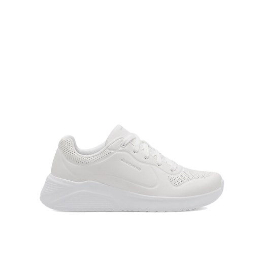 Sneakersy Skechers Uno Lite 8750063 WHT Biały ze sklepu eobuwie.pl w kategorii Buty sportowe damskie - zdjęcie 185800525