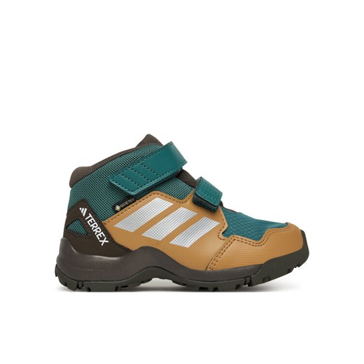 Trekkingi adidas Terrex Skychaser Mid GORE-TEX Hiking JS2092 Zielony ze sklepu eobuwie.pl w kategorii Buty trekkingowe dziecięce - zdjęcie 185800537