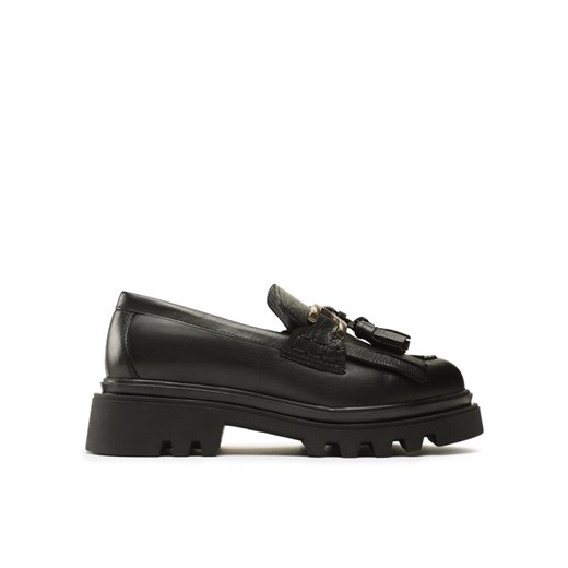 Loafersy Badura 22SS24 Czarny ze sklepu eobuwie.pl w kategorii Lordsy damskie - zdjęcie 185800538