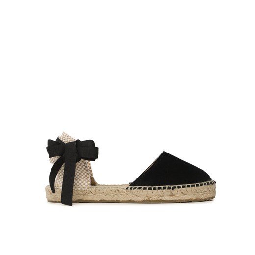 Espadryle Manebi Valencia Espadrilles K 1.0 P0 Czarny ze sklepu eobuwie.pl w kategorii Espadryle damskie - zdjęcie 185800579