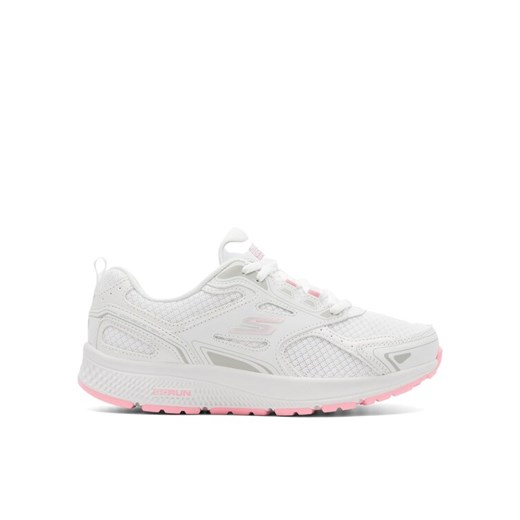 Skechers Sneakersy GO RUN CONSISTENT 128075 WPK Biały ze sklepu MODIVO w kategorii Buty sportowe damskie - zdjęcie 185800915