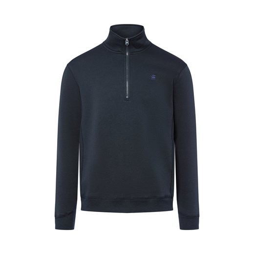 G-Star RAW Bluza męska Mężczyźni granatowy jednolity ze sklepu vangraaf w kategorii Bluzy męskie - zdjęcie 185801265