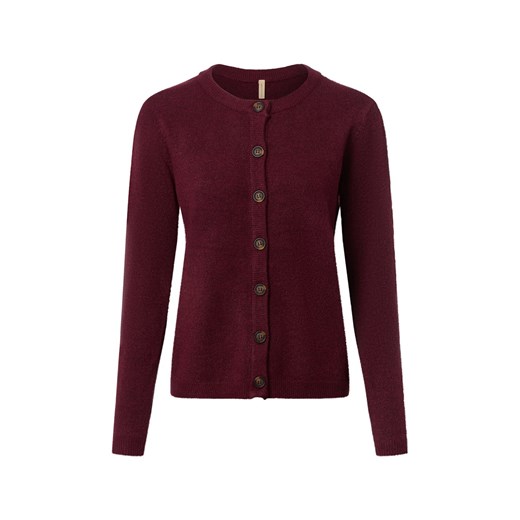 soyaconcept® Kardigan damski - SC-Orlean 2 Kobiety bordowy marmurkowy Soyaconcept® XXL vangraaf