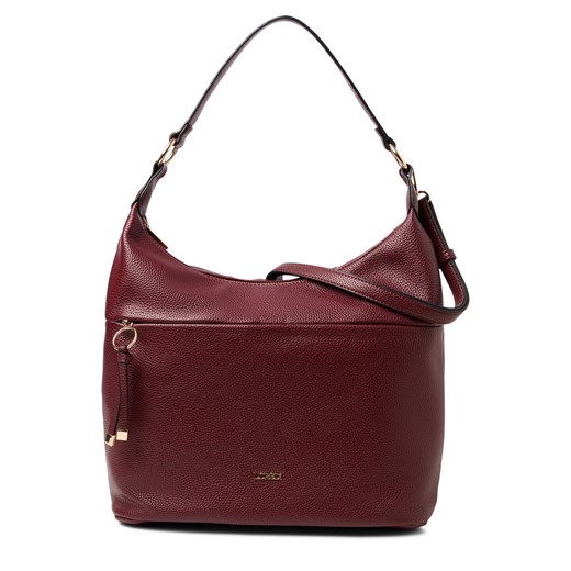 L.Credi Damska shopperka - Maite Kobiety Sztuczna skóra bordowy jednolity ze sklepu vangraaf w kategorii Torby Shopper bag - zdjęcie 185801309